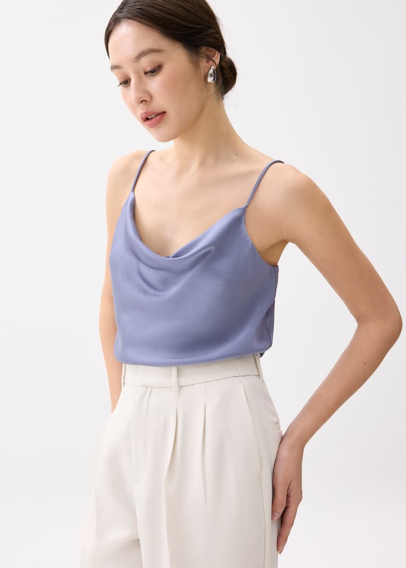 Cowl Neck Camisole Top