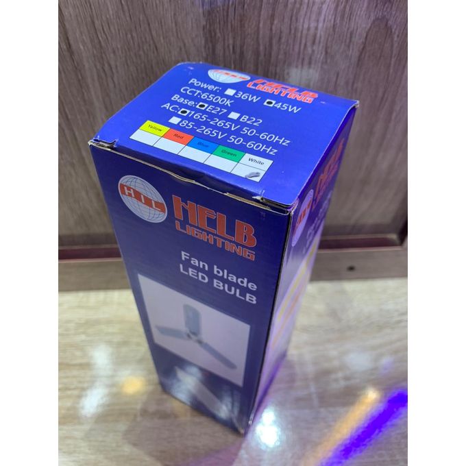 Fan Blade LED Bulb 45 Watts E27 - Image 4