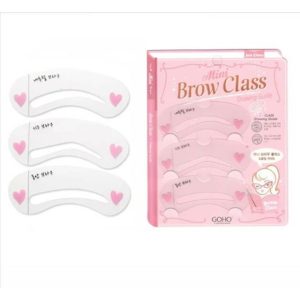 Eyebrow Grooming Stencil Shaping Template Eyebrow Card