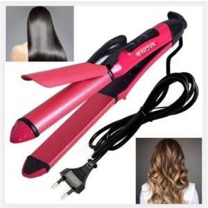 Nova 2 IN 1 HAIR STRAIGHTENER AND CURLER