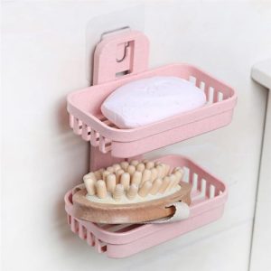 2 Layer Soap Dish Box/rack