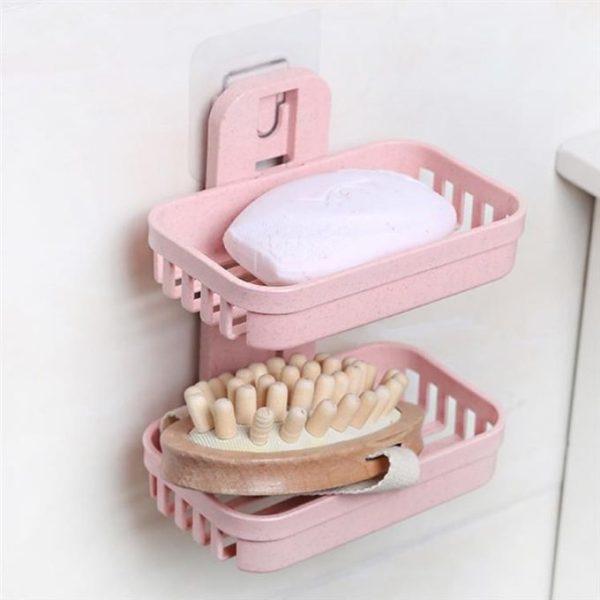 2 Layer Soap Dish Box/rack