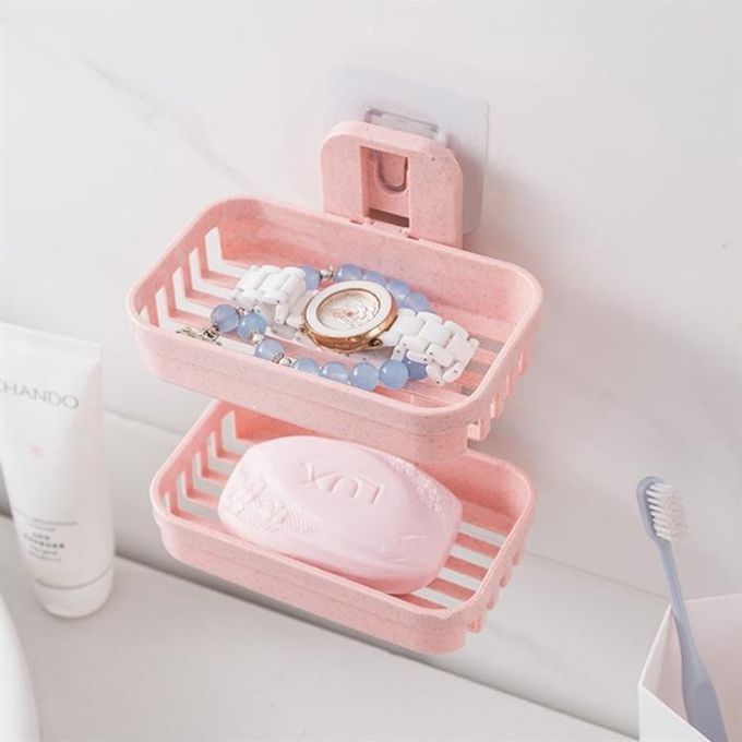 2 Layer Soap Dish Box/rack - Image 2