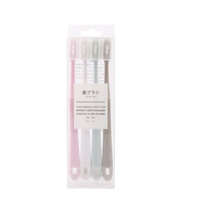 4Pcs Toothbrush Sensitive Original Soft Travel - Image 2