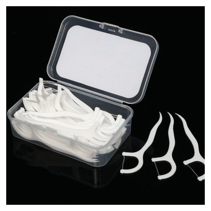 Dental Floss Toothpick Oral Care Tool X2