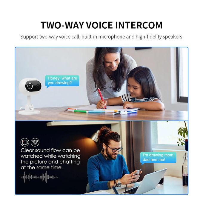 Home Security Surveillance WiFi Voice Clear Camera - Image 4