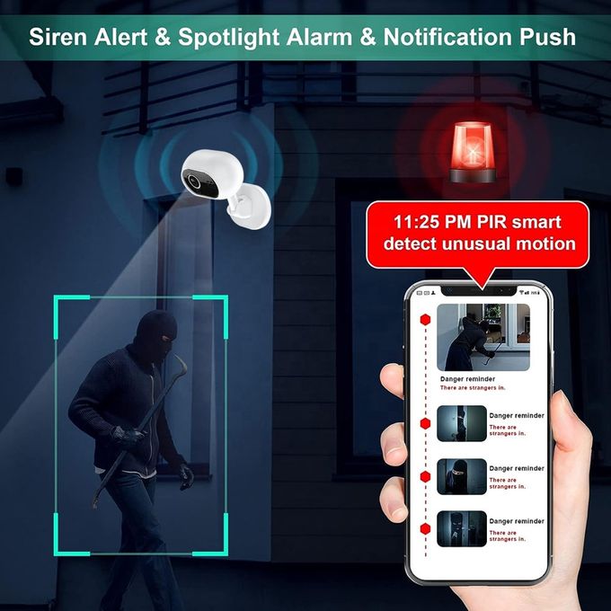 Home Security Surveillance WiFi Voice Clear Camera - Image 3