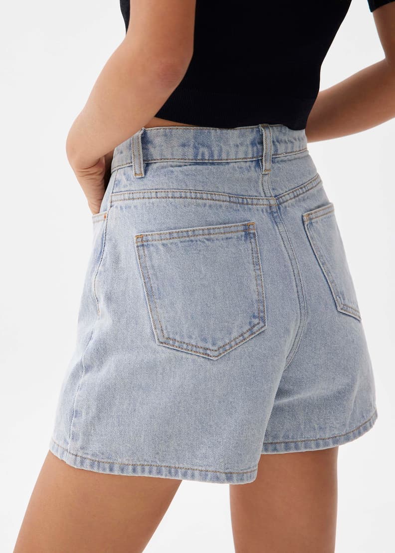 Classic Denim Shorts - Image 5