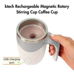 Rechargeable Magnetic Rotary Stirring Cup Coffee Cup