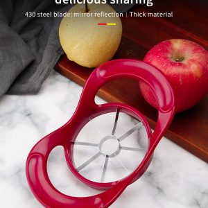 Stainless Steel Apple Cutter Fruit Pear Divider Slicer Cutting Corer Vegetable Tools Chopper Kitchen Gadgets