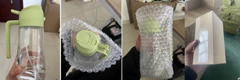 16oz Glass Kitchen 2 in 1 Oil Sprayer Bottle Cooking Storage Spice Seasoning Olive Oil Dispenser - Image 6