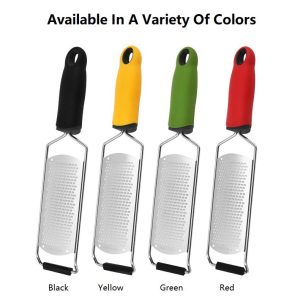 Multifunction Stainless Steel Metal Cheese Chocolate Lemon Ginger Garlic Grater Manual Home Kitchen Tool for Daily Use