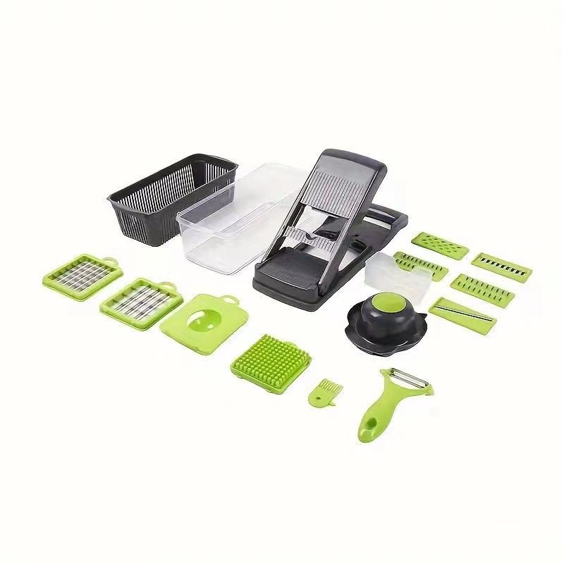 New Trend Fruit & Vegetable Tools Grater Slicer Kitchen Accessories Kitchen Gadgets Vegetable Chopper Set for Cooking - Image 8