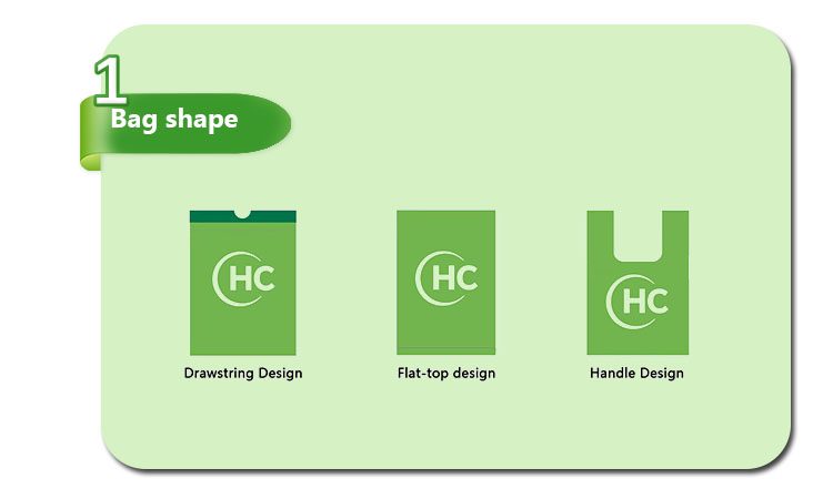 Hot Selling Model 100% Biodegradable Compostable for Kitchen Trash Bag with Waterproof Trash Bags - Image 7