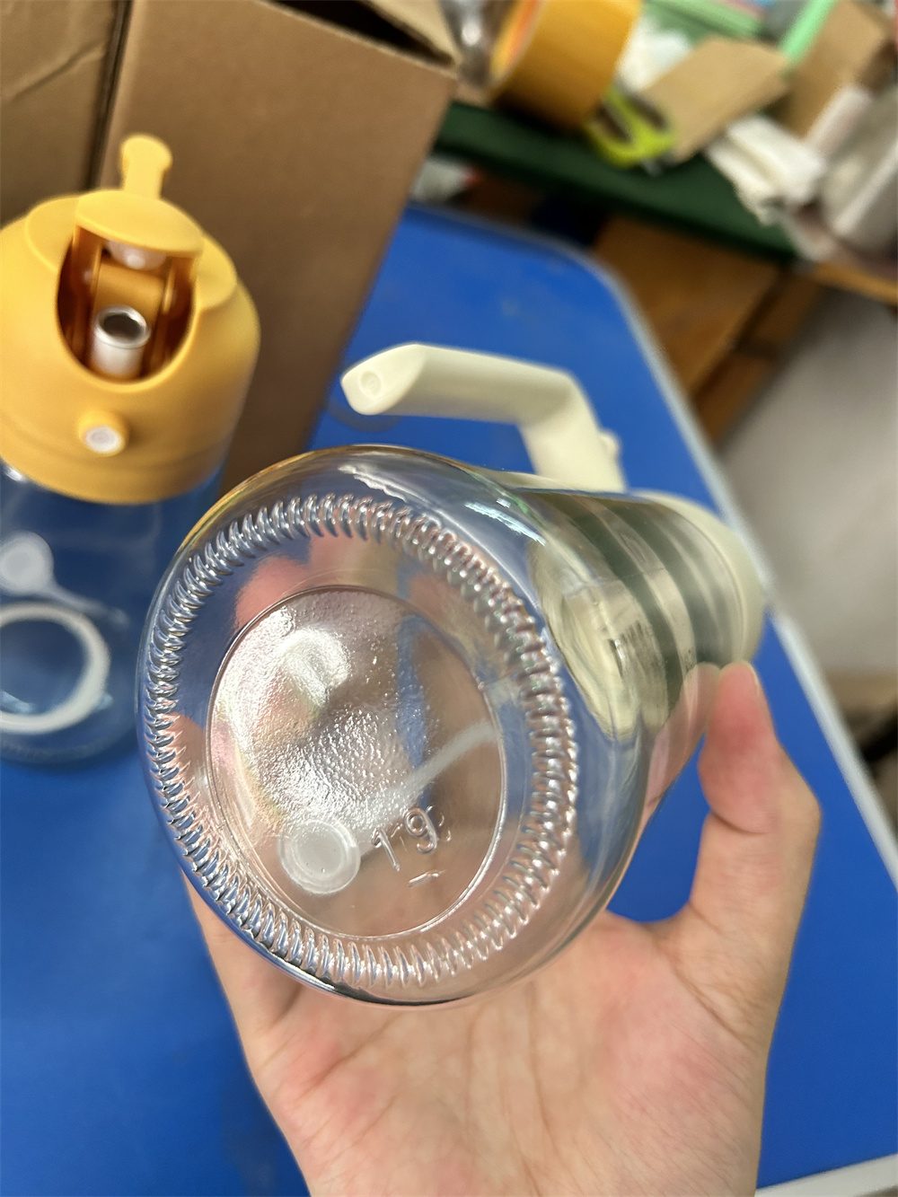 16oz Glass Kitchen 2 in 1 Oil Sprayer Bottle Cooking Storage Spice Seasoning Olive Oil Dispenser - Image 4