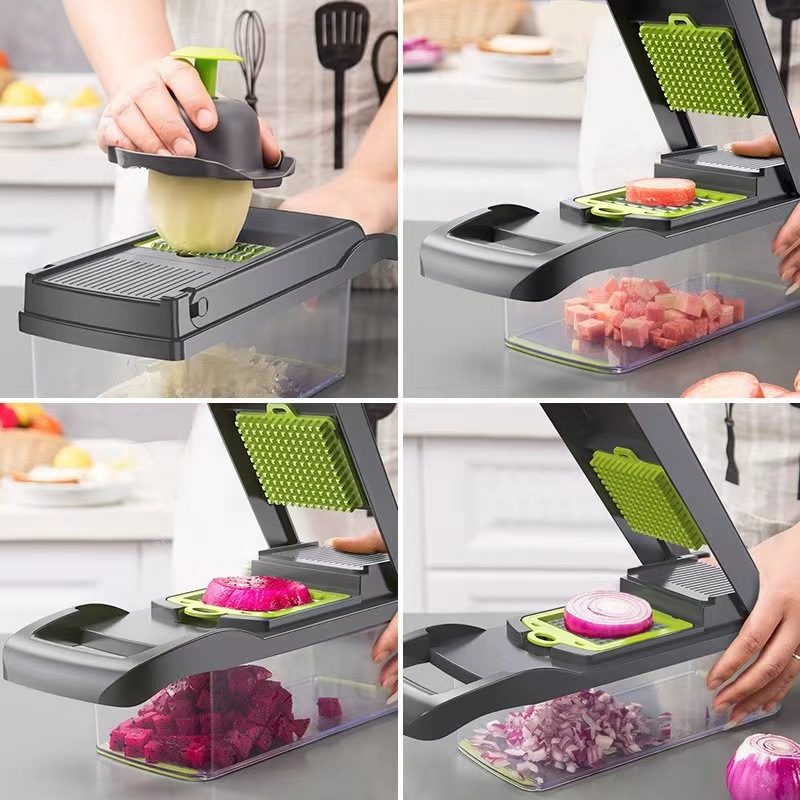 New Trend Fruit & Vegetable Tools Grater Slicer Kitchen Accessories Kitchen Gadgets Vegetable Chopper Set for Cooking
