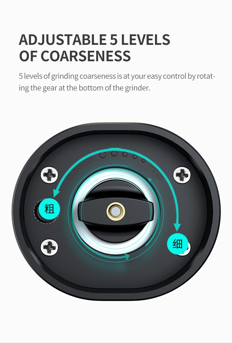 New Design Salt and Pepper Grinder Electric Kitchen Gadgets for Cooking Electric Salt and Pepper Grinder Set