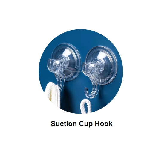 Self Adhesive Kitchen Holder Hook Hang Dish, Tea Towels, Dishcloths, Rags Push Handy Accessory , Bathroom, Shower, Cabinets