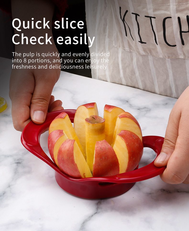 Stainless Steel Apple Cutter Fruit Pear Divider Slicer Cutting Corer Vegetable Tools Chopper Kitchen Gadgets