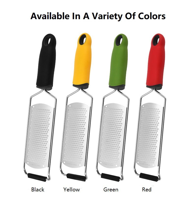 多功能不锈钢金属奶酪巧克力柠檬生姜大蒜手动刨丝器，家用厨房日常工具