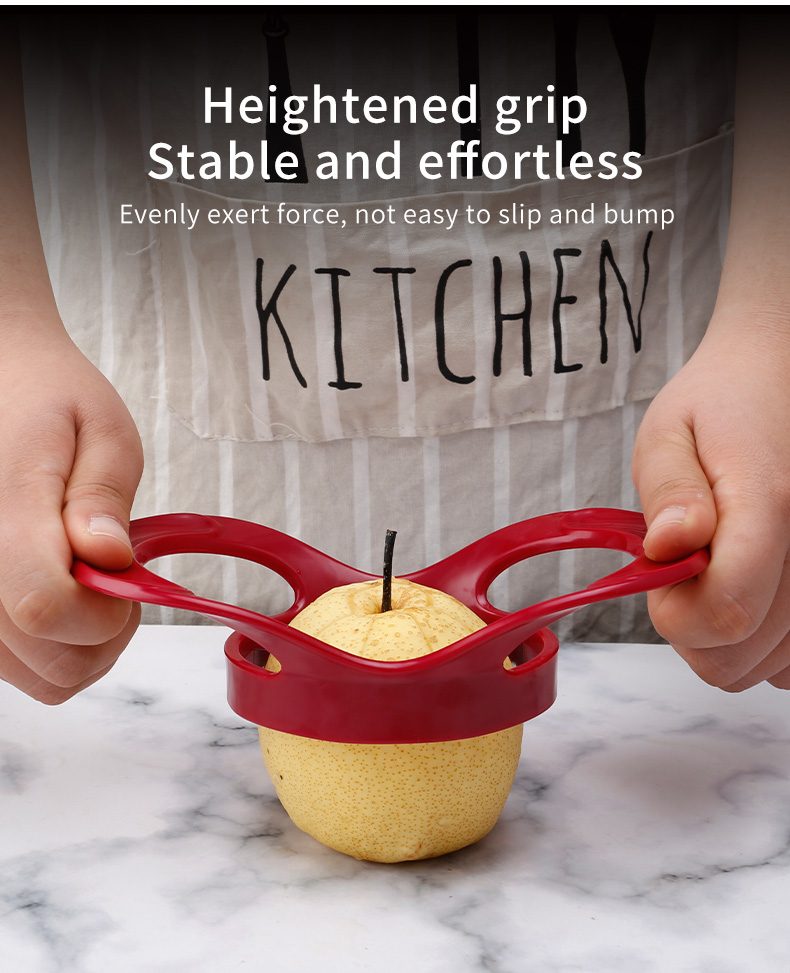 Stainless Steel Apple Cutter Fruit Pear Divider Slicer Cutting Corer Vegetable Tools Chopper Kitchen Gadgets